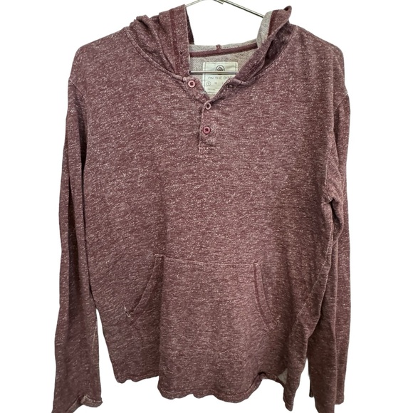 High End Worn On The Byas Red Men’s S Hoodie - Picture 1 of 5